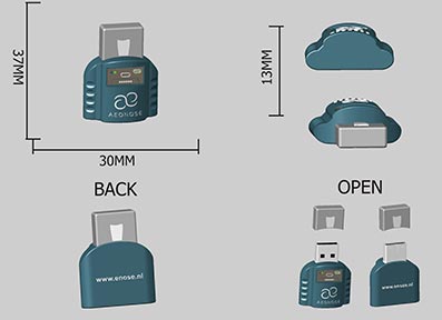 USB-stick bedrukken met logo